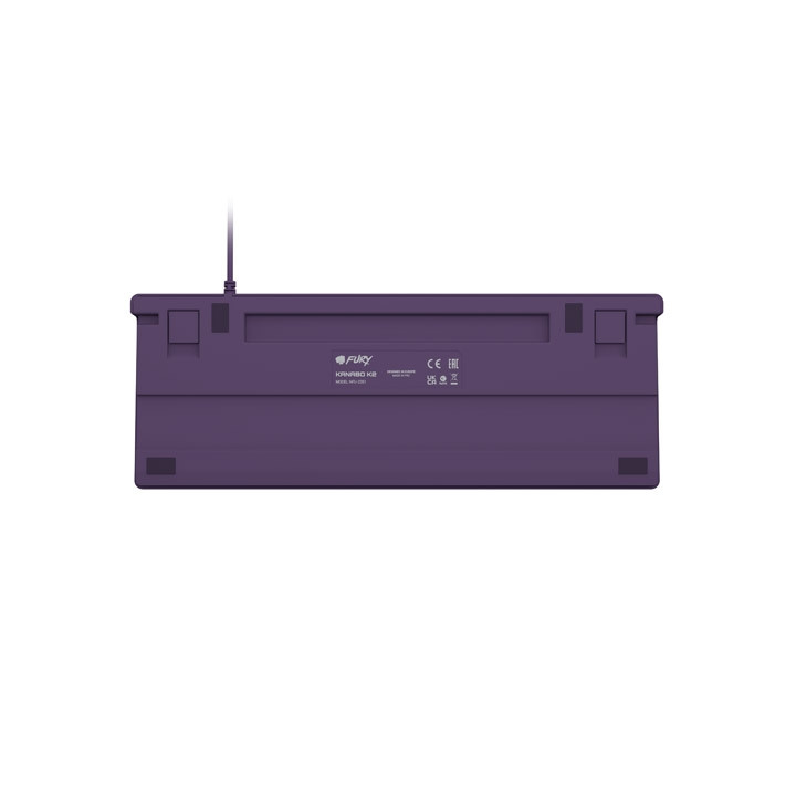 Механична клавиатура FURY Gaming Keyboard Kanabo K2, US layout, бяла подсветка - NFU-2351 - 6