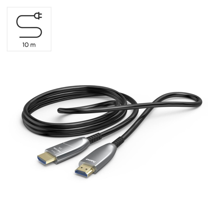 HDMI кабел HAMA, оптичен, 8K, 48Gbit/s, 10м - HAMA-202035 - 4
