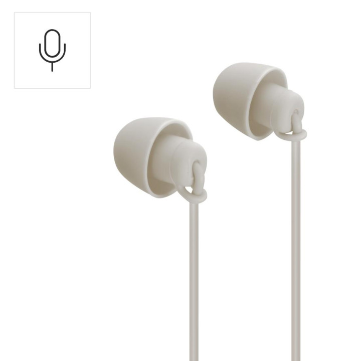 Слушалки HAMA Calm, In-ear, USB-C, микрофон, бежов - HAMA-221793 - 3