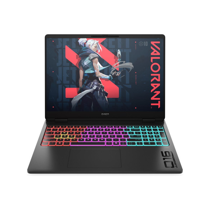 Лаптоп HP OMEN 16-xf1000, 16" WQXGA 240Hz, Ryzen AI 7 350, RTX 5060 8GB, 32GB DDR5, 1TB SSD, FreeDOS - C2AA8EA#ABB - 1