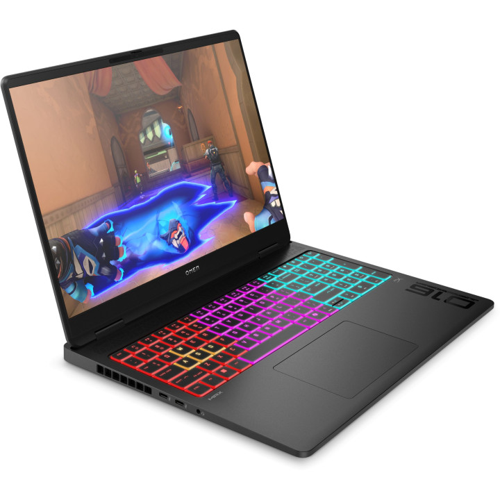 Лаптоп HP OMEN 16-xf1000, 16" WQXGA 240Hz, Ryzen AI 7 350, RTX 5060 8GB, 32GB DDR5, 1TB SSD, FreeDOS - C2AA8EA#ABB - 2