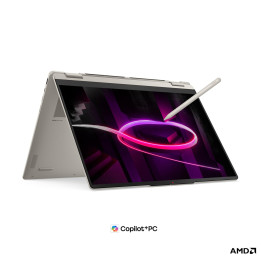 Лаптоп Lenovo Yoga 7 2-in-1 16AGP11, 16" WQXGA+ OLED 120Hz, Ryzen AI 7 445, 32GB LPDDR5X, 1TB SSD, Win 11 - 83TF000UBM - 1