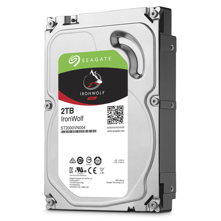 Хард диск 2TB 3.5" Seagate IronWolf NAS ST2000VN004