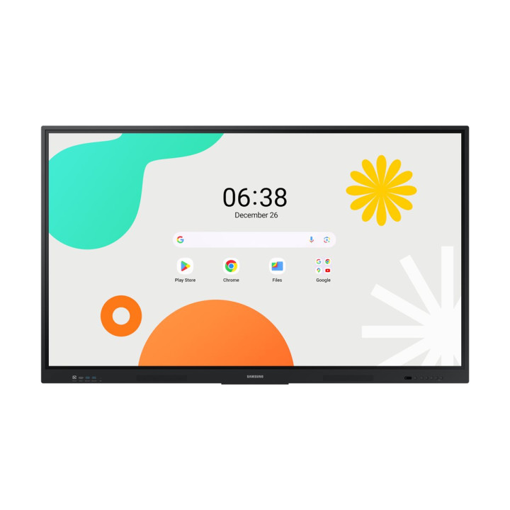 Интерактивен дисплей Samsung WA75FX, 75" 4K UHD IPS, Android 14, IR Touch 40 точки - LH75WAFWLGCXEN - 1