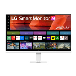 Монитор LG 27U511SB-W, 27" Full HD IPS 120Hz, Smart webOS, sRGB 99%, HDMI, USB, Bluetooth, Speakers 5W x2, White - 1
