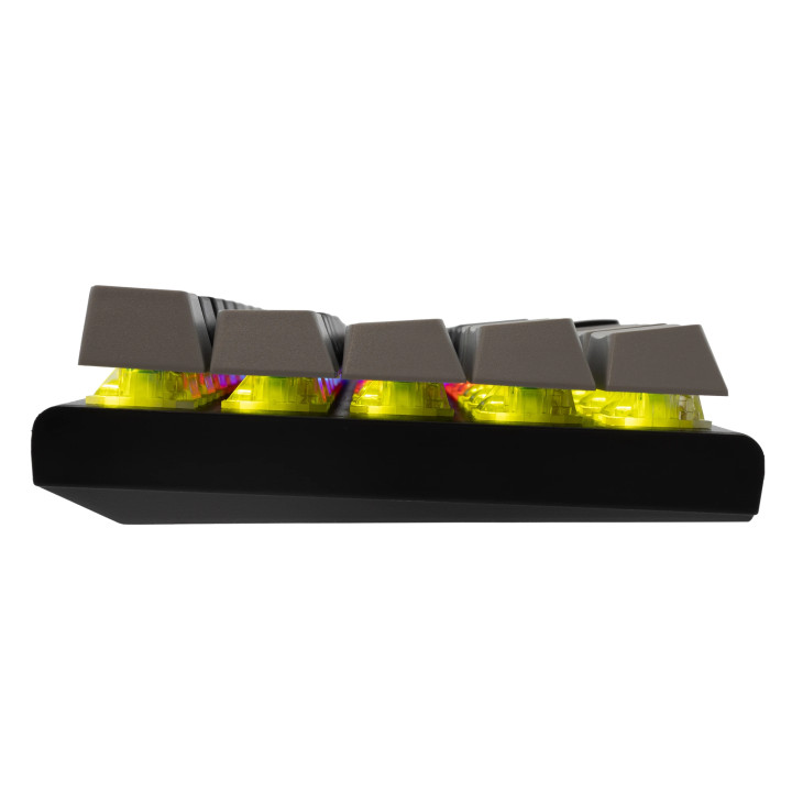 Геймърска механична клавиатура White Shark WAKIZASHI 2, 60%, Red Switches, RGB подсветка, USB Type-C - WAKIZASHI-2-US-B-G-RED.SW