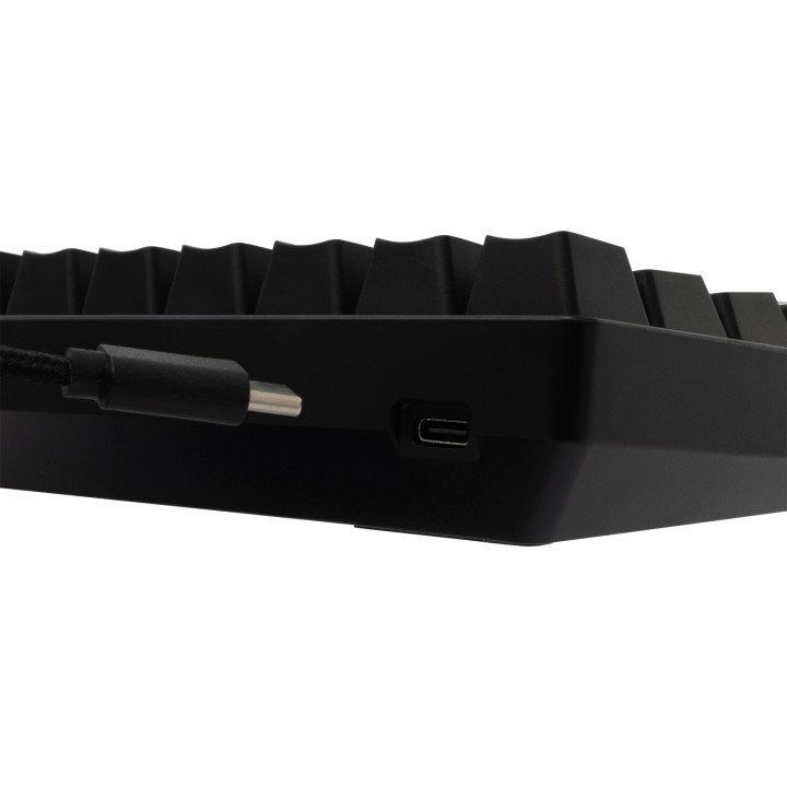 Геймърска механична клавиатура White Shark SHINOBI 2, 60%, YUSYA 5P Red Switches, RGB, Hot Swap - SHINOBI-2-B-US-RED.SW - 5