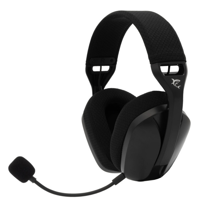 Безжични геймърски слушалки White Shark BUTTERFLY, Bluetooth/2.4G, 40mm драйвери, 20 часа батерия - BUTTERFLY-BLACK - 1