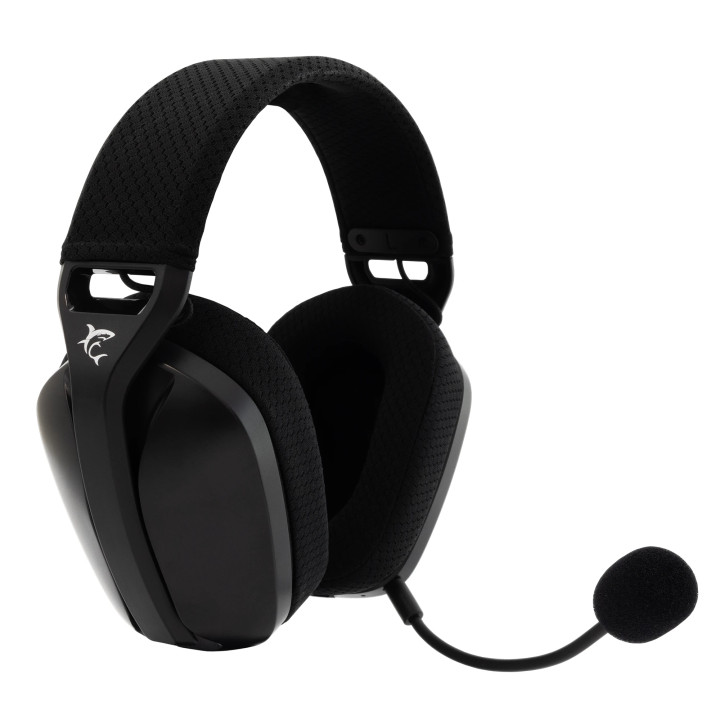 Безжични геймърски слушалки White Shark BUTTERFLY, Bluetooth/2.4G, 40mm драйвери, 20 часа батерия - BUTTERFLY-BLACK - 3
