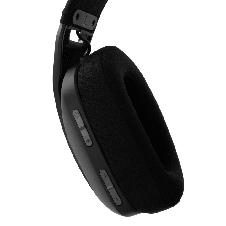 Безжични геймърски слушалки White Shark BUTTERFLY, Bluetooth/2.4G, 40mm драйвери, 20 часа батерия - BUTTERFLY-BLACK - 6