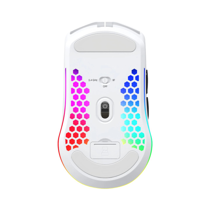 Безжична геймърска мишка White Shark CADOR, 10000 dpi, 1000 Hz, Bluetooth - CADOR-W - 4