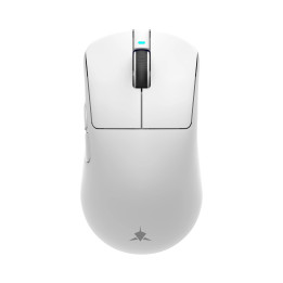 Безжична геймърска мишка White Shark BORS, 12000dpi, 1000Hz, Bluetooth, Бяла - BORS-W - 1