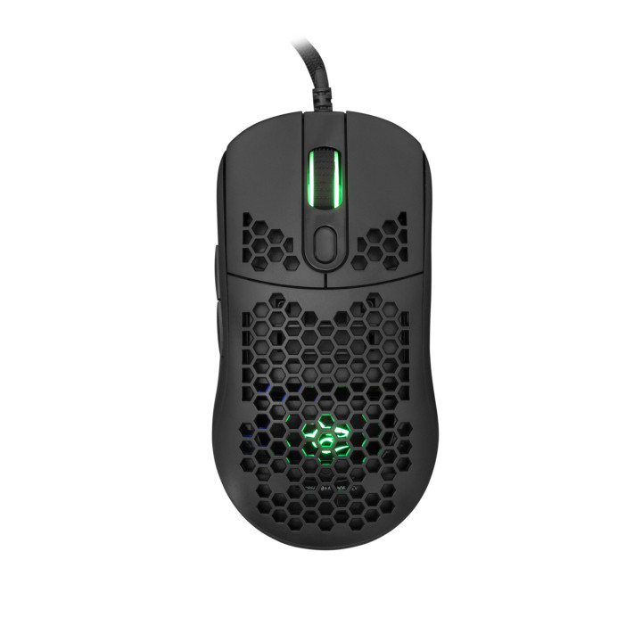 Безжична геймърска мишка White Shark GALAHAD, 7200dpi, 1000Hz, RGB подсветка - GALAHAD-B - 1