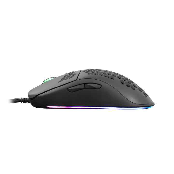 Безжична геймърска мишка White Shark GALAHAD, 7200dpi, 1000Hz, RGB подсветка - GALAHAD-B - 4