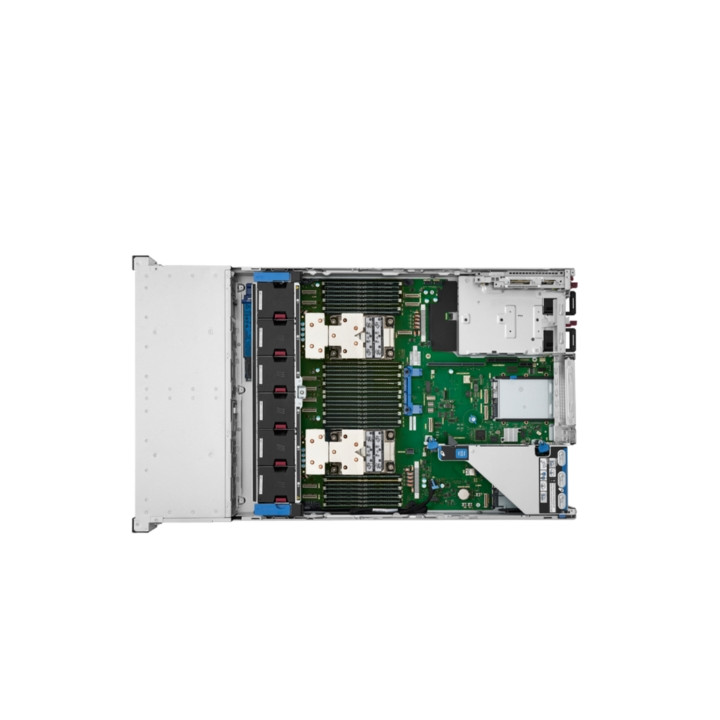 Сървър HP DL380 G12, 2U Rack, Intel Xeon 6505P (12-core, 2.20GHz), 64GB DDR5, 2x480GB SSD, MR408i-o, 2x1000W - P93934-425 - 3