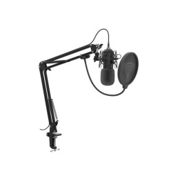 Микрофон Genesis Radium 400 G2 Studio, USB, кардиоиден, с рамо и поп филтър - NGM-2285 - 1