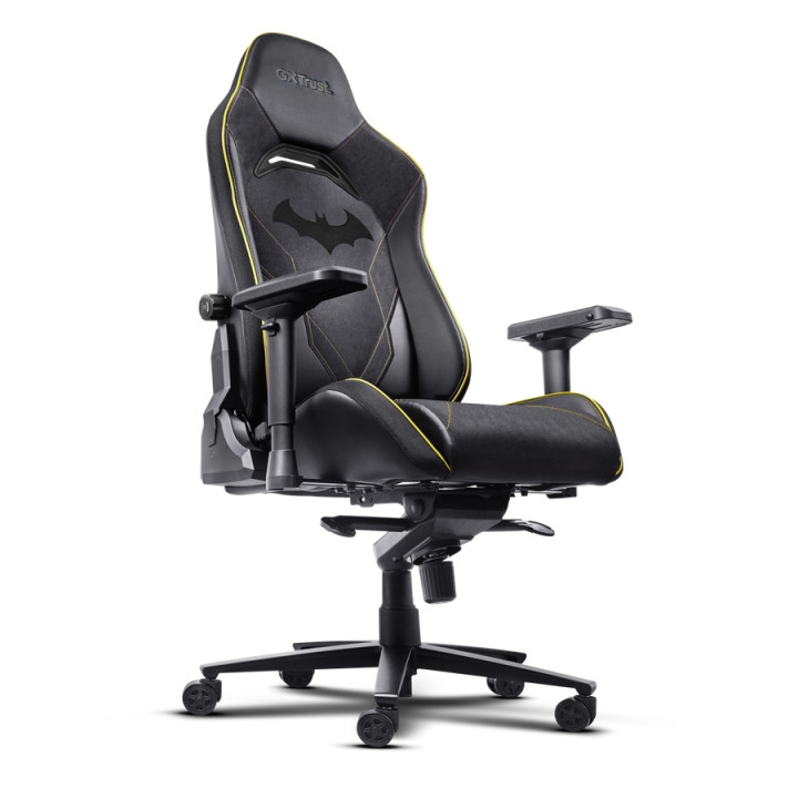 Геймърски стол TRUST GXT721BM Ruya Pro Batman, ергономичен, регулируеми подлакътници, черен - 25787 - 3