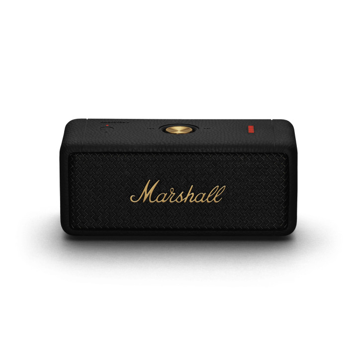 Безжична колонка Marshall Emberton III, Black & Brass - 1006884 - 1