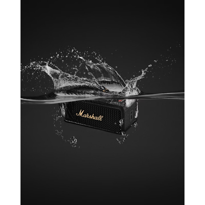 Безжична колонка Marshall Emberton III, Black & Brass - 1006884 - 3