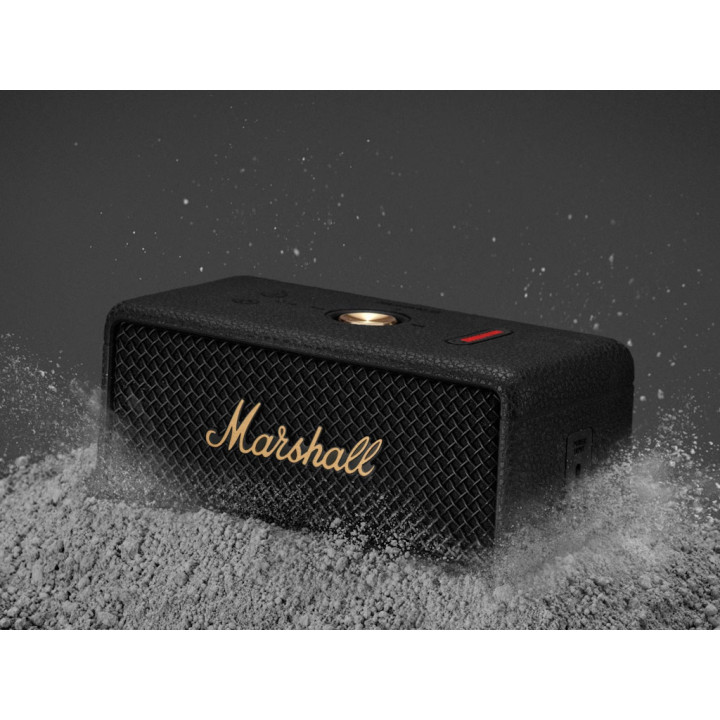 Безжична колонка Marshall Emberton III, Black & Brass - 1006884 - 4