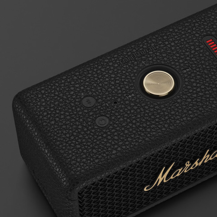 Безжична колонка Marshall Emberton III, Black & Brass - 1006884 - 5