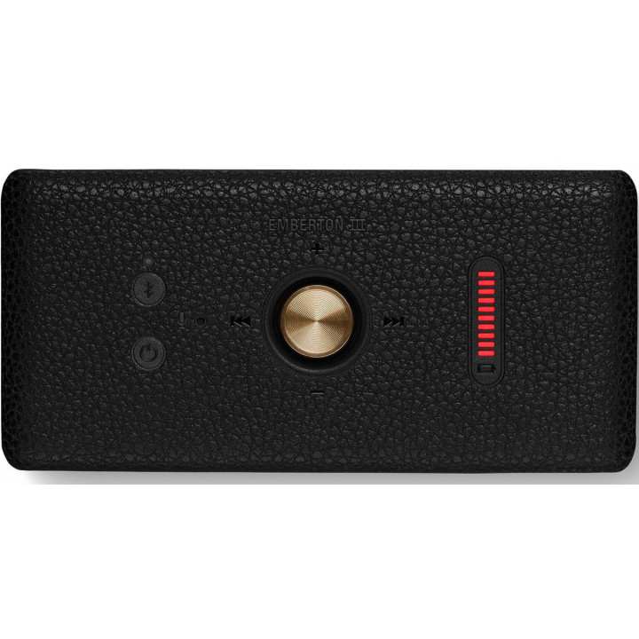 Безжична колонка Marshall Emberton III, Black & Brass - 1006884 - 7
