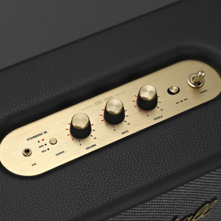 Bluetooth аудио система Marshall Stanmore III, черна - 1006010 - 8