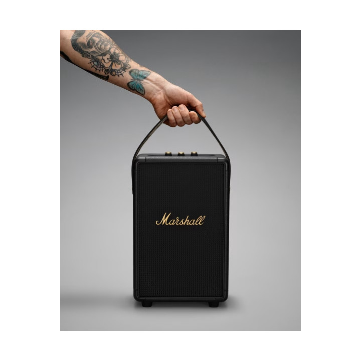 Безжична колонка Marshall TUFTON, Black & Brass - 1005924 - 2