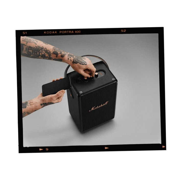 Безжична колонка Marshall TUFTON, Black & Brass - 1005924 - 3