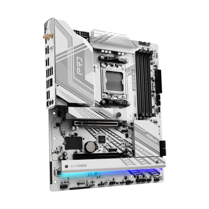 Дънна платка ASROCK X870 PRO RS WIFI, AMD X870, AM5, DDR5, PCIe 5.0, WiFi 7 - 4