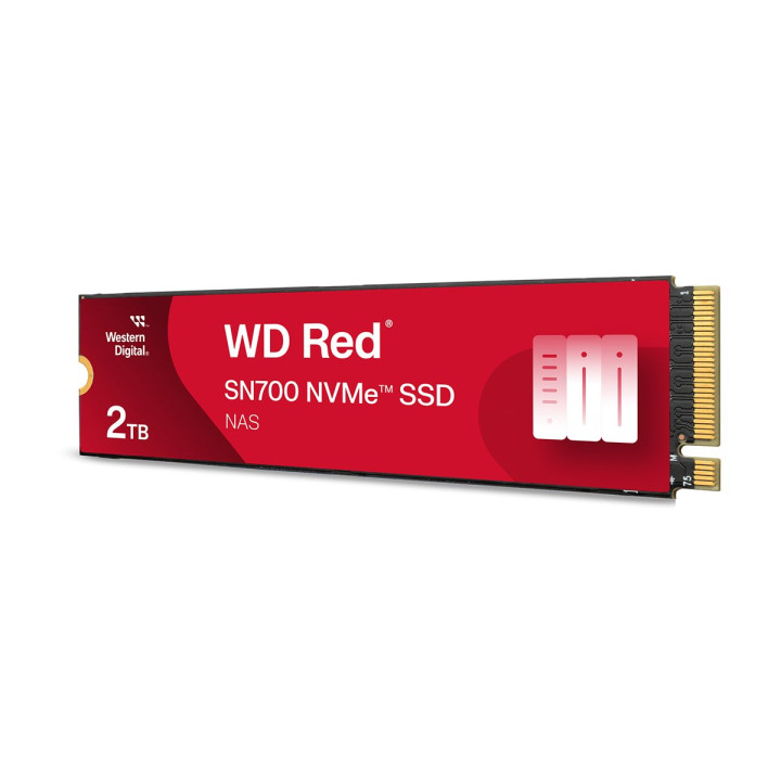 SSD диск Western Digital Red SN700, 2TB M.2 NVMe PCIe Gen3 - WDS200T1R0C-68BDK0 - 2
