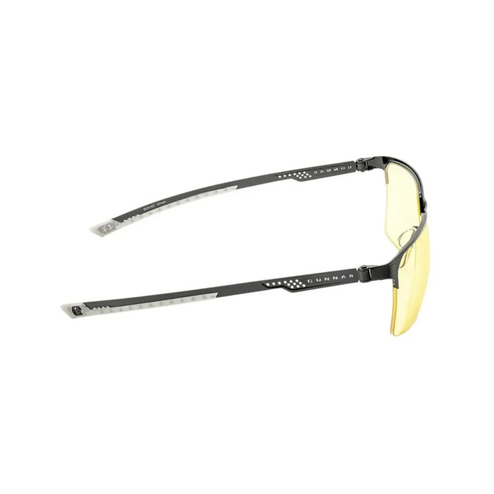 Компютърни очила GUNNAR Echo Onyx, Amber лещи, UV и синя светлина защита - ECH-00101 - 4