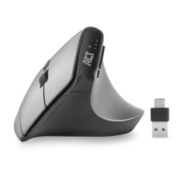 Безжична ергономична мишка ACT AC5155 с Bluetooth и USB-C/USB-A приемник - 1
