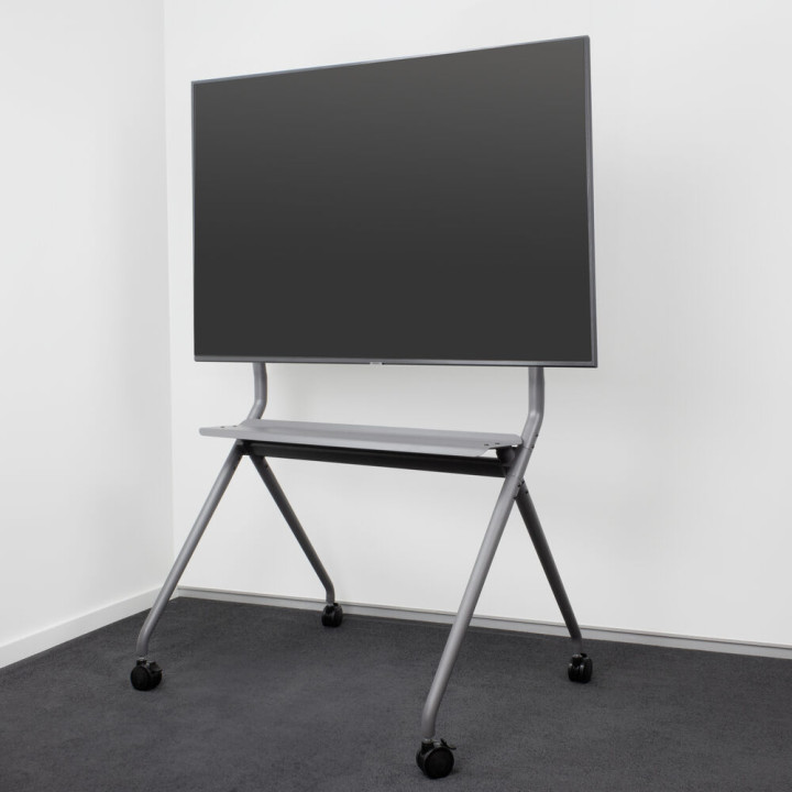 Мобилна подова стойка за телевизори ACT, 50"–86" - AC8372 - 4