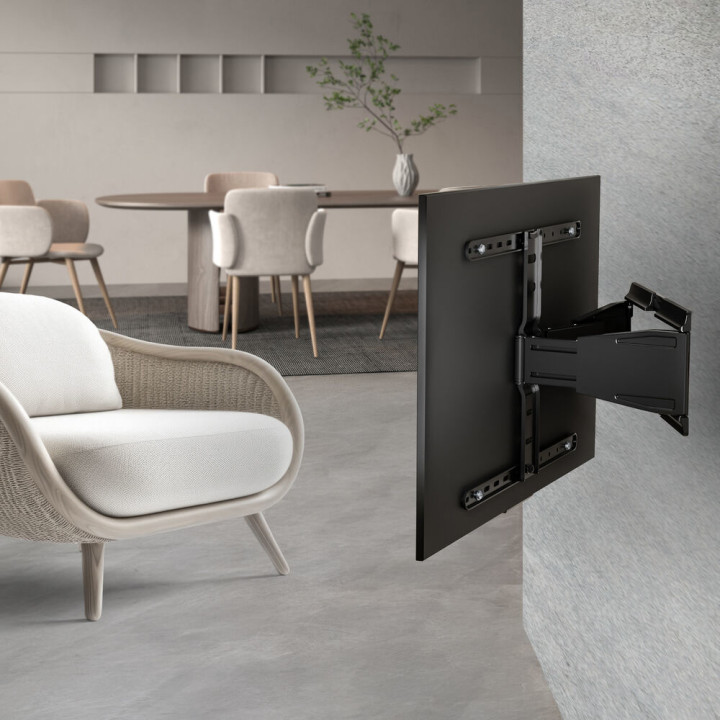 Стойка за телевизор ACT AC8357, ултратънка Full Motion 43"–90", VESA до 50 кг - 4