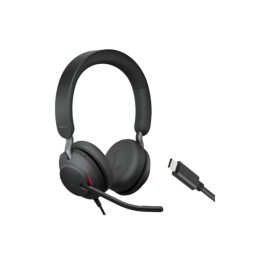 Слушалки Jabra Evolve2 40 SE, стерео, UC, USB-C, черен - 24189-989-899 - 1