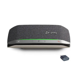 Конферентен спийкърфон Poly Sync 20+M, USB-C/A, Bluetooth адаптер BT700, Microsoft Teams - B95VLAA - 1