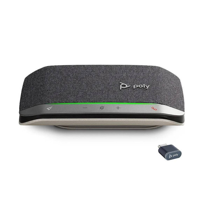 Конферентен спийкърфон Poly Sync 20+M, USB-C/A, Bluetooth адаптер BT700, Microsoft Teams - B95VLAA - 1