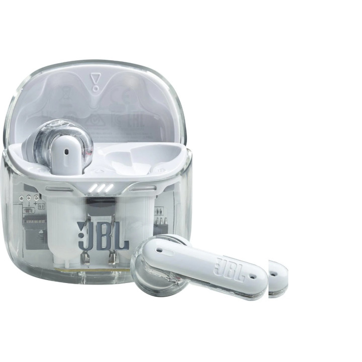 Безжични слушалки JBL Tune Flex ANC, Ghost White - JBLTFLEX2GWHT - 1