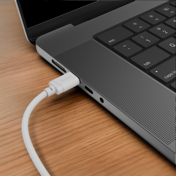 Кабел HAMA USB-A към USB-C, 2m, 480Mbps, бял - HAMA-201813 - 2