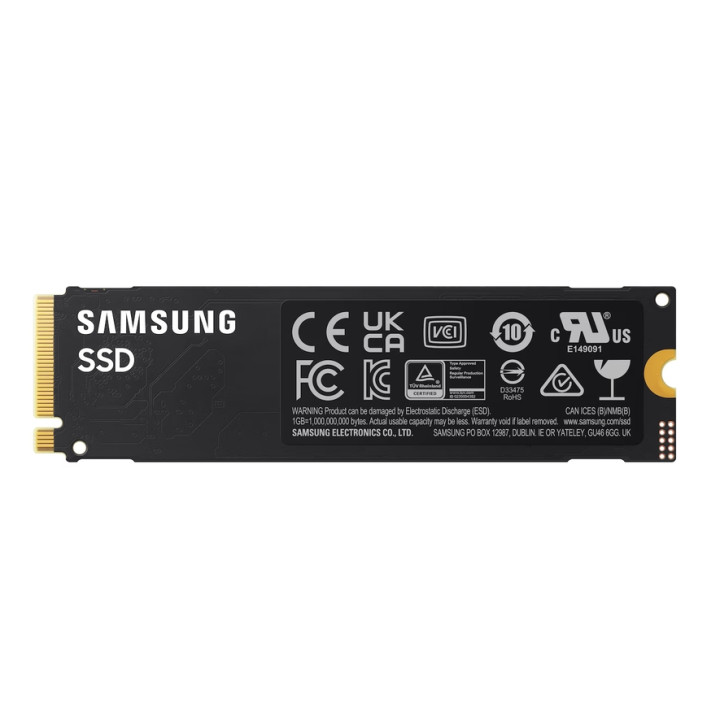 SSD диск Samsung 990, 1TB NVMe PCIe 4.0 M.2, До 7150/6450 MB/s - MZ-V9V1T0BW - 2