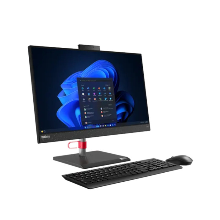 All in One компютър Lenovo ThinkCentre neo 50a 27 G6, 27" FHD IPS, Intel Core Ultra 7 256V, 16GB LPDDR5X, 512GB SSD, Free DOS - 