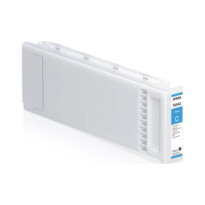 Мастилена касета Epson UltraChrome XD T694200, Cyan 700ml - C13T69420N - 1