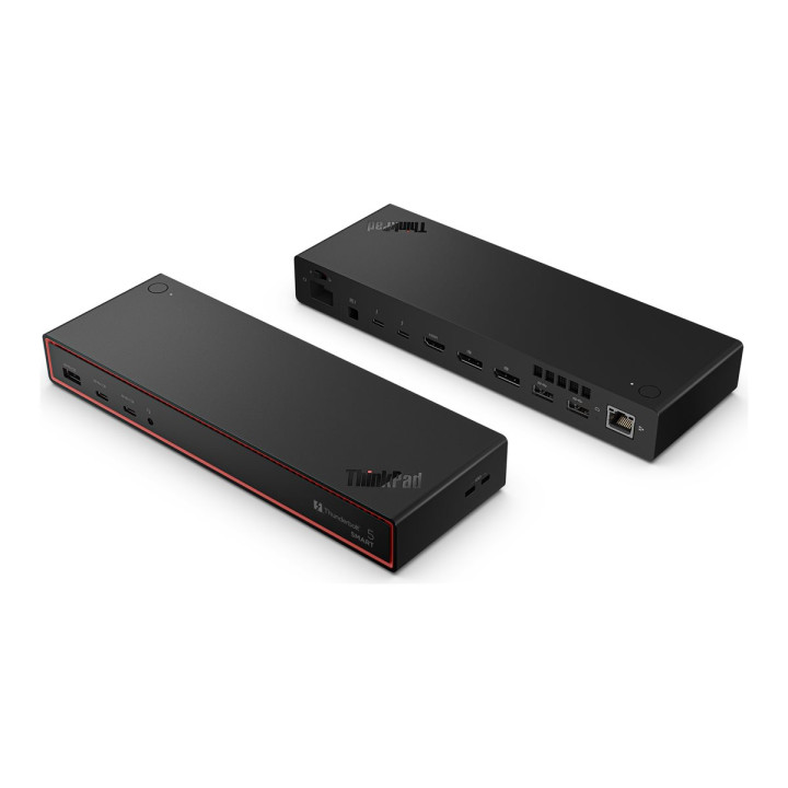 Докинг станция Lenovo ThinkPad Smart Dock 7500, 2x Thunderbolt 5, HDMI, 2x DisplayPort, 2.5GbE LAN, 3x USB-A, 2x USB-C, 265W - 4