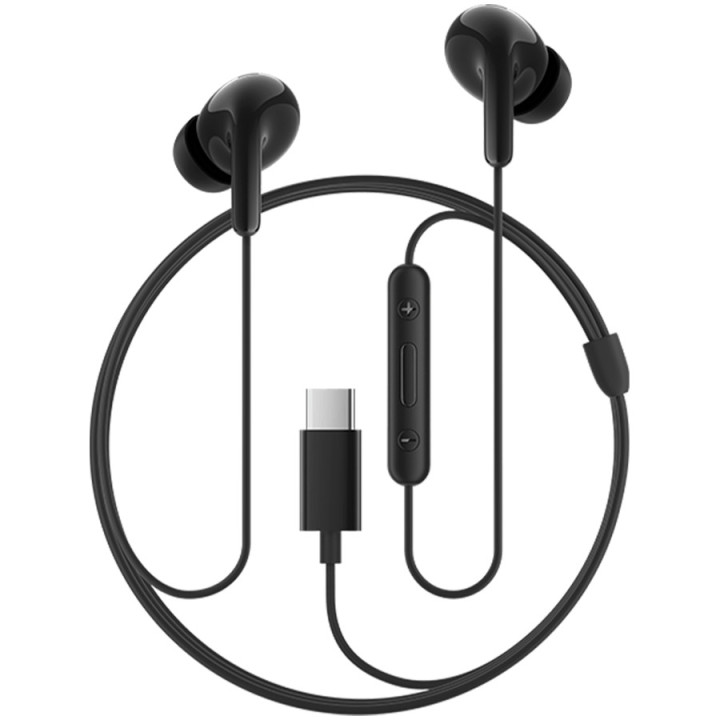 Слушалки Xiaomi Type-C Earphones, USB Type-C, с микрофон, IP54, черни - BHR8930GL - 2