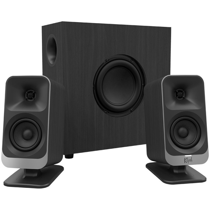 Тонколони Klipsch ProMedia Lumina 2.1, Gaming Audio System, Subwoofer, LED ефекти, Bluetooth 5.3, Черни - 1080091 - 1