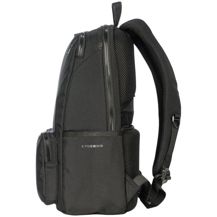 Раница за лаптоп Tucano Terra Gravity AGS, 15.6", Weather Resistant, Black - BKTER15-AGS-BK - 3