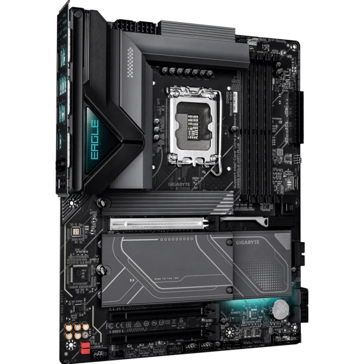 Дънна платка GIGABYTE Z890 EAGLE WIFI7 PLUS, Intel Z890, LGA1851, DDR5 9466+MT/s (OC), PCIe 5.0, Wi-Fi 7, 2.5GbE - 8