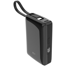 Външна батерия Silicon Power CP10, 10000mAh - SP10KMAPBKCP101K - 1