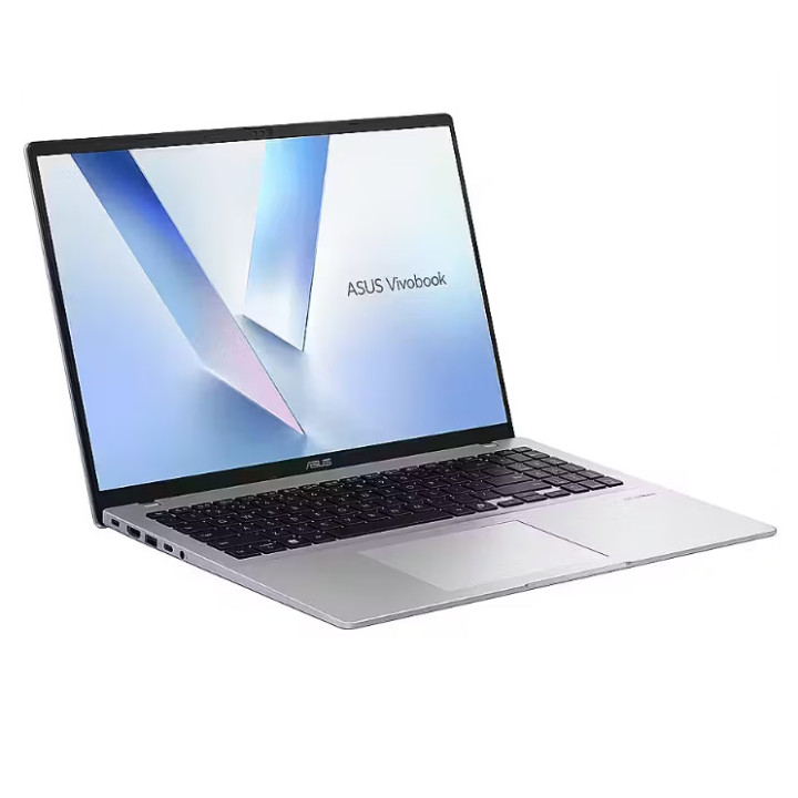 Лаптоп ASUS Vivobook 16 M1607GA-MB003W, 16" WUXGA (1920x1200), AMD Ryzen AI 7 445, 16GB DDR5, 512GB SSD, Windows 11 Home - 90NB1